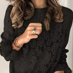 Levency Layering Lace Puffed Sleeve Top New In 10 Levency Layering Lace Puffed Sleeve Top New In