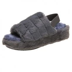Levency New In Fuzzy Platform Sandals