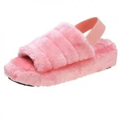 Levency New In Fuzzy Platform Sandals