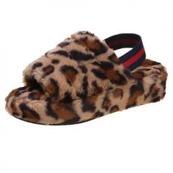 Levency New In Fuzzy Platform Sandals