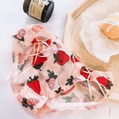 Levency New In Strawberry Cherry Panty