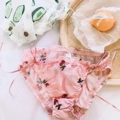 Levency New In Strawberry Cherry Panty