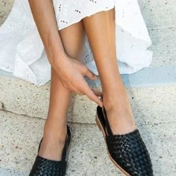 Levency Pointed Toe Flat Sandals New In