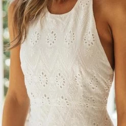 Levency New In Halter Neck Backless Maxi Dress