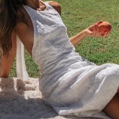 Levency New In Halter Neck Backless Maxi Dress