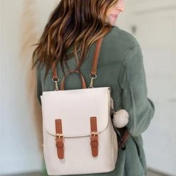 Levency Contrast Strap Backpack New In