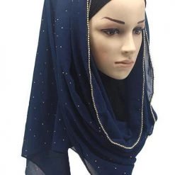 Levency Rhinestone Shawl Scarf 57 Levency Rhinestone Shawl Scarf