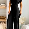 Levency Multi Tie Backless Jumpsuit New In