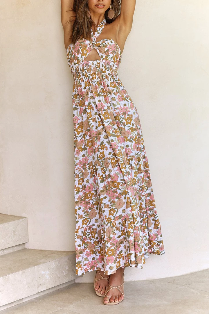 Levency Move This Way Dress Halter Neck Maxi Dress New In 5 Levency Move This Way Dress Halter Neck Maxi Dress New In