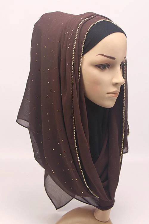 Levency Rhinestone Shawl Scarf 29 Levency Rhinestone Shawl Scarf