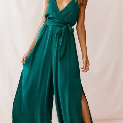 Levency New In Slit Belted Slip Jumpsuits 18 Levency New In Slit Belted Slip Jumpsuits