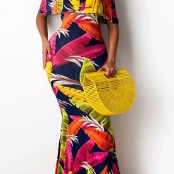 Levency Ruffles Off Shoulder Maxi Dress New In