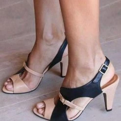 Levency High Heel Open Toe Elegant Sandals New In