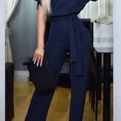 Levency New In Short Sleeve Knot Jumpsuit 24 Levency New In Short Sleeve Knot Jumpsuit