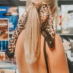 Levency New In Leopard Print Bandanas