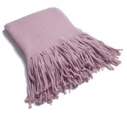 Levency New In Brushed Long Fringed Scarf