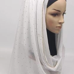 Levency Rhinestone Shawl Scarf 43 Levency Rhinestone Shawl Scarf