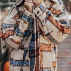 Levency New In Plaid Pockets Button Jackets 19 Levency New In Plaid Pockets Button Jackets