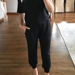 Levency New In One Shoulder Short Sleeve Jumpsuit 19 Levency New In One Shoulder Short Sleeve Jumpsuit