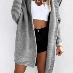 Levency Bat Hoodie Cardigan