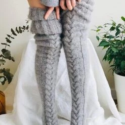 Levency Warm Thigh-High Socks New In