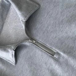 Levency Zipper Lapel Hoodie