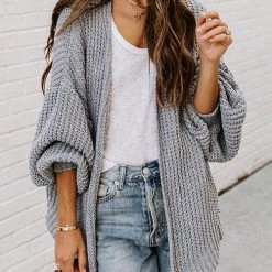 Levency Open Front Classical Cardigan