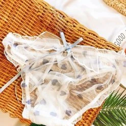 Levency Dot See Though Panty New In