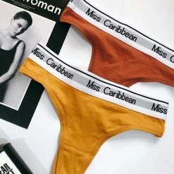 Levency Letter Solid Thong