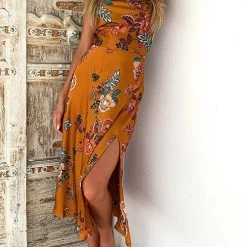 Levency Pleated Bust SlitSlip Dress 41 Levency Pleated Bust SlitSlip Dress