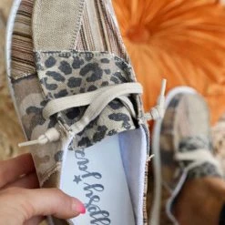 Levency Anything But Basic Patchwork Boat Sneakers New In