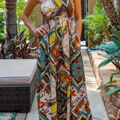 Levency New In Charm Me Wide Legged Tube Jumpsuit