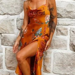 Levency Pleated Bust SlitSlip Dress 37 Levency Pleated Bust SlitSlip Dress