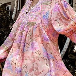 Levency New In Gypsy Floral Long Sleeve Blouse