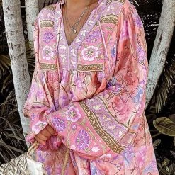 Levency New In Gypsy Floral Long Sleeve Blouse