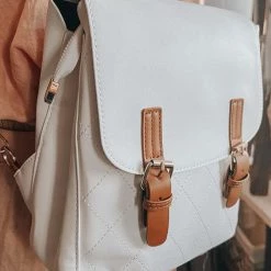 Levency Contrast Strap Backpack New In