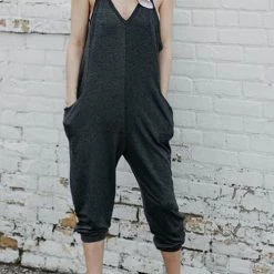Levency New In Pockets Slip Jumpsuit