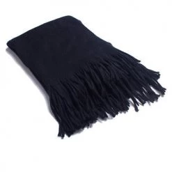 Levency New In Brushed Long Fringed Scarf