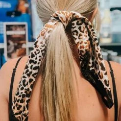 Levency New In Leopard Print Bandanas