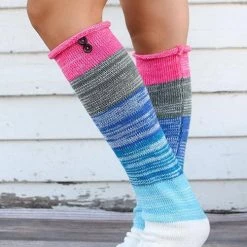 Levency Gradient Button Leg Warms 13 Levency Gradient Button Leg Warms