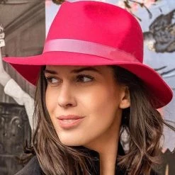 Levency Woolen Fedora Hat New In