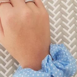 Levency Dot Scrunchie