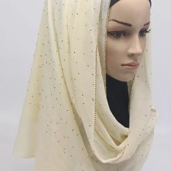 Levency Rhinestone Shawl Scarf 44 Levency Rhinestone Shawl Scarf
