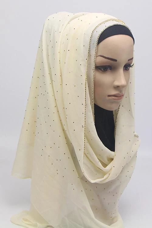 Levency Rhinestone Shawl Scarf 14 Levency Rhinestone Shawl Scarf