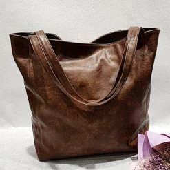 Levency Rivet Color Block Tote Bag