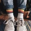 Levency Rainbow Stripe Socks
