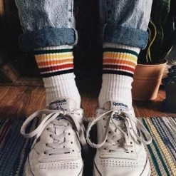 Levency Rainbow Stripe Socks