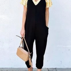 Levency New In Pockets Slip Jumpsuit
