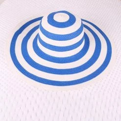 Levency Stripe Straw Hat