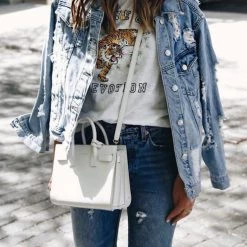 Levency Ripped Denim Jackets 25 Levency Ripped Denim Jackets